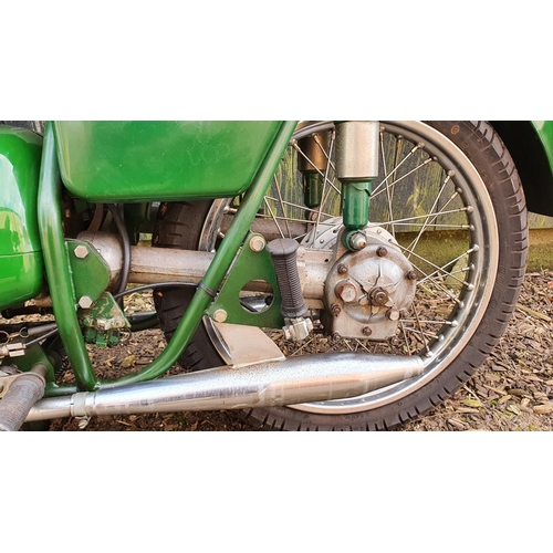 1137 - 1958 Velocette Valiant 192cc. Registration number USU 184. Frame number 1501/33. Engine number V2001... 