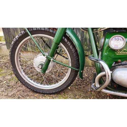 1137 - 1958 Velocette Valiant 192cc. Registration number USU 184. Frame number 1501/33. Engine number V2001... 