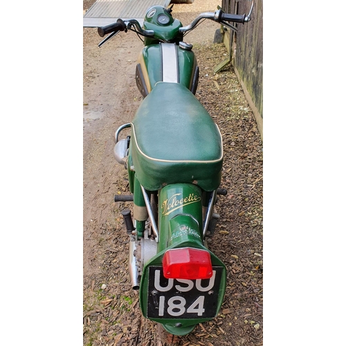 1137 - 1958 Velocette Valiant 192cc. Registration number USU 184. Frame number 1501/33. Engine number V2001... 