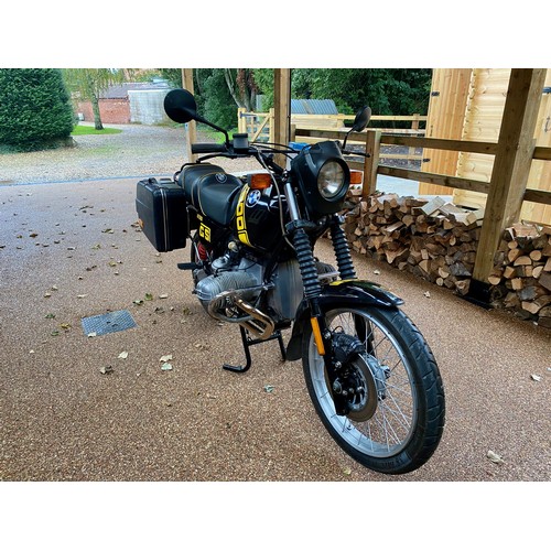 1157 - 1990 BMW R1000GS 980cc. Frame number 6333209. Engine number 07890269.

Several factors came together... 