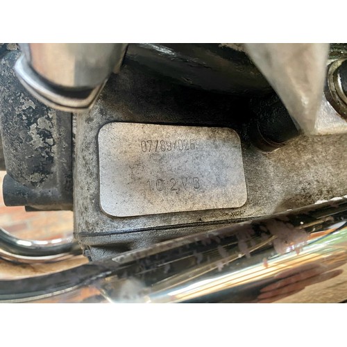 1157 - 1990 BMW R1000GS 980cc. Frame number 6333209. Engine number 07890269.

Several factors came together... 