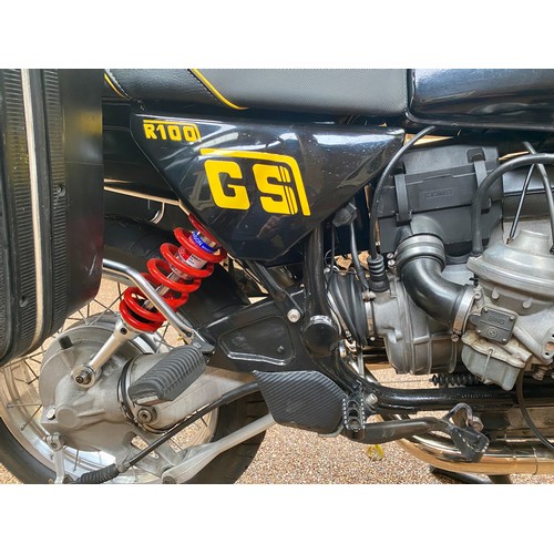 1157 - 1990 BMW R1000GS 980cc. Frame number 6333209. Engine number 07890269.

Several factors came together... 