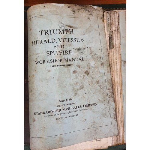 145 - A Triumph Herald, Vitesse and Spitfire workshop manual, part 511243.