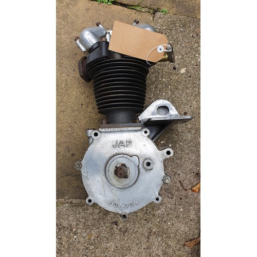 153 - A JAP engine, 250 cc, c. 1936 (ex- OK Supreme), engine number PO/F57430/SOH, OHV with valve spring c... 