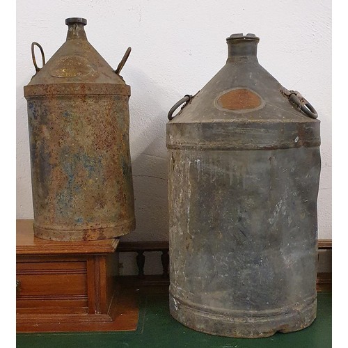 84 - Two Carless, Hope Chemical Works, Petroleum Spirit cans, 50 and 40 cm (2).