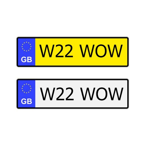 81 - Cherished registration number W22 WOW, on retention, buyer to pay the transfer fees.