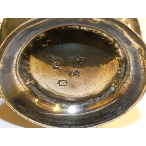 139 - A George III silver baluster christening mug, London 1750, 6.5 oz.