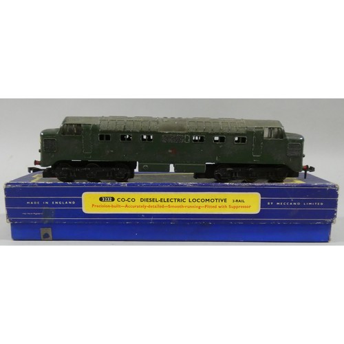 4 - A Hornby Dublo C0-Co diesel electric locomotive, box.