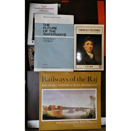 60A - A collection of railway related books, to include Railways of the Raj and Railway Liveries 1923 - 19... 