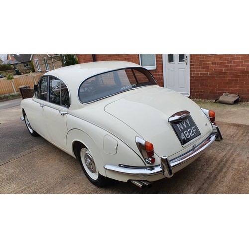 304 - 1968 Jaguar 240, 2483 cc. Registration number NVY 482F. Chassis number 1J2722DN. Engine number 7J 31... 