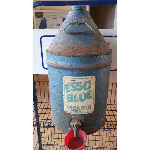 66 - An Esso Blue Paraffin 5 gallon can.