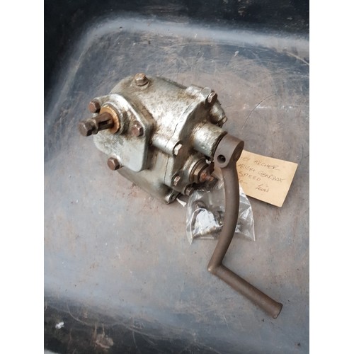 168 - 1920s Sturmey Archer 2-speed lightweight gearbox, stamped 141162/19.