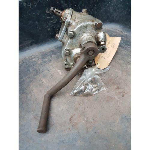 168 - 1920s Sturmey Archer 2-speed lightweight gearbox, stamped 141162/19.