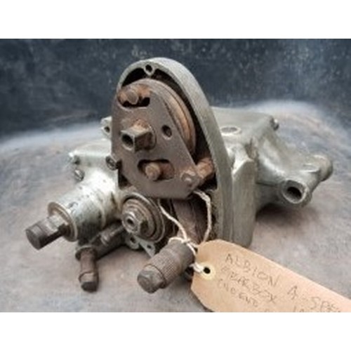 169 - A 1930's Albion 4-speed gearbox, Serial No: HL341, no end cover.