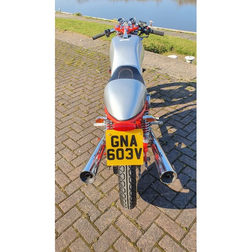 347 - 1979 Honda CB400N Super Dream cafe racer, 396 cc. Registration number GNA 603V. Frame number CB400N ... 