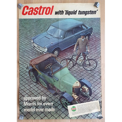 116 - A Castrol/Morris 1800 advertising poster, 84 x 59 cm.