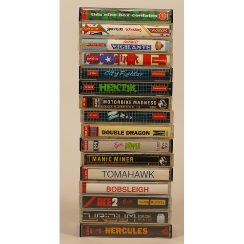 42 - Collection of over seventy Commodore 64 boxed cassette game all with instructions, to include- Scoob... 