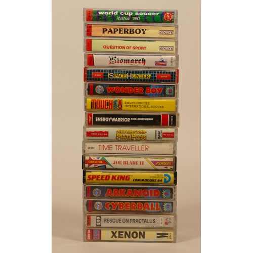 42 - Collection of over seventy Commodore 64 boxed cassette game all with instructions, to include- Scoob... 