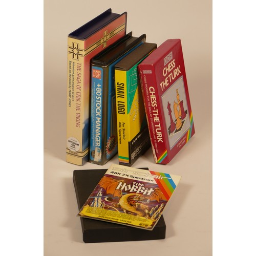 47 - A large collection of over a hundred cased Sinclair Spectrum 48k/128 cassette games. Including class... 