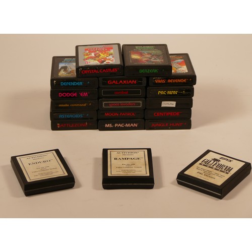 53 - A collection of Atari 2600/7800 boxed and unboxed cartridge games, titles to include- Mario Bros, Ch... 