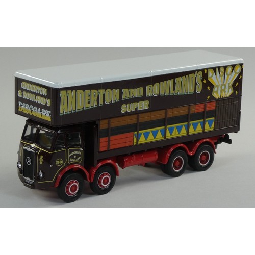 Boxed Corgi classics - The Showman's Range, to include Atkinson open pole  truck set (27801), Scammel