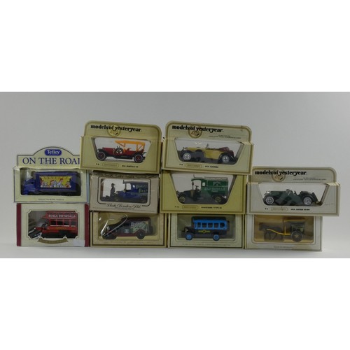 110 - A collection of modern die-cast car models to include- Days gone, Matchbox, LLEDO and Corgi.