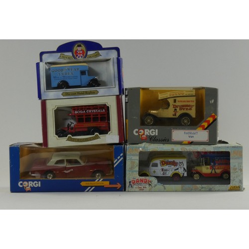 110 - A collection of modern die-cast car models to include- Days gone, Matchbox, LLEDO and Corgi.