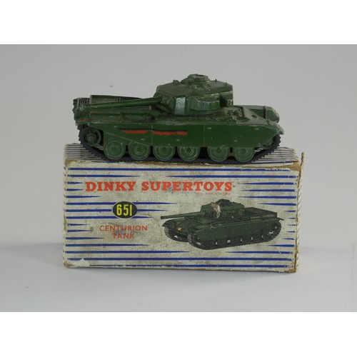 120 - Dinky Supertoy 651 Centurion tank (boxed)