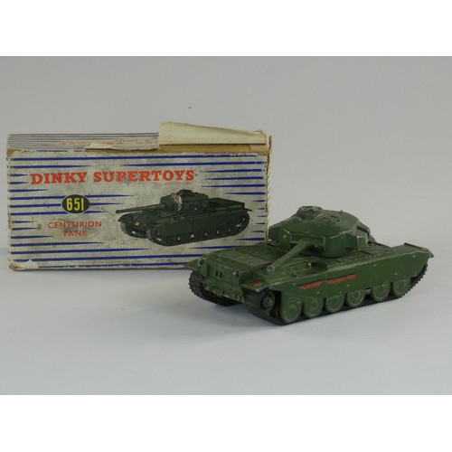 120 - Dinky Supertoy 651 Centurion tank (boxed)