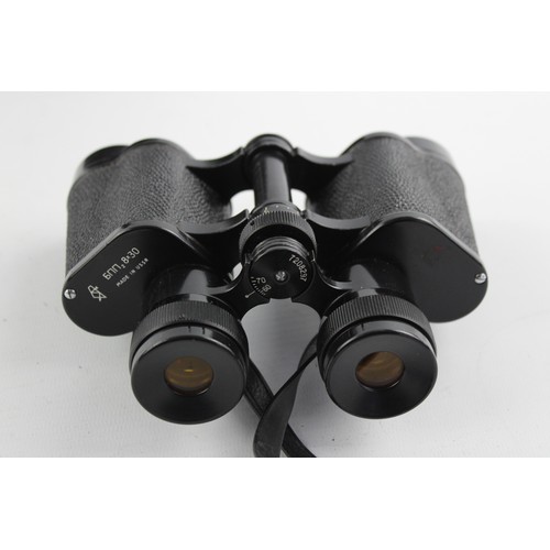 283 - Vintage 6nn2 8x30 BINOCULARS Made in USSR w/ Original Case  These binoculars are WORKING & in a good... 