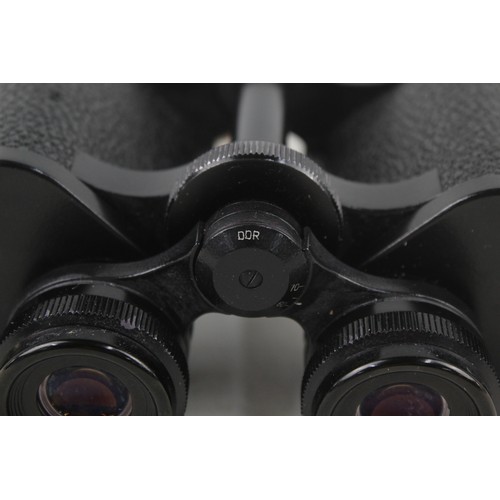 281 - Carl Zeiss Jena Jenoptem 10x50W BINOCULARS Multi-Coated w/ Original Case  These binoculars are WORKI... 