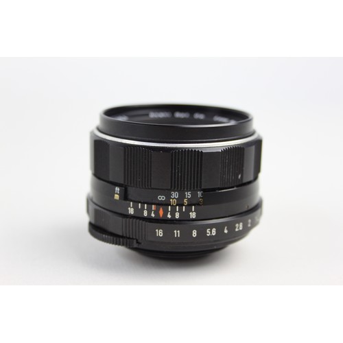 319 - Super-Takumar 50mm F/1.4 Lens M42 Screw Fit w/ Lens Caps  Lens is MECHANICALLY WORKING Aperture blad... 