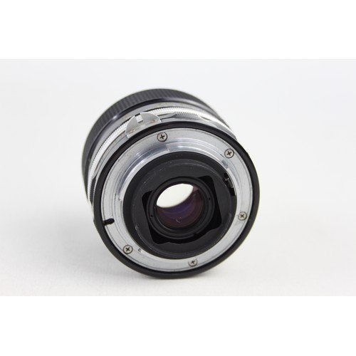 316 - Nikon Micro-Nikkor-P Auto 55mm F/3.5 Lens  Lens is mechanically working Aperture blades are responsi... 