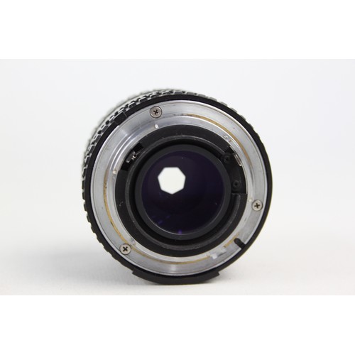 320 - Nikon Series E 100mm F/2.8 Lens w/ Front Lens Cap  Lens is MECHANICALLY WORKING Aperture blades are ... 