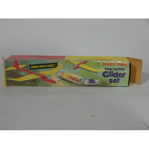 145 - A Dinky Tow Away Glider Set 118 (boxed)