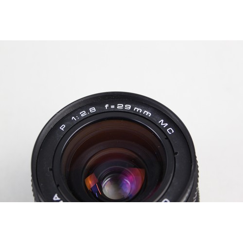 318 - Carl Zeiss Jena P 29mm F/2.8 MC Lens M42 Screw Fit  This lens is WORKING Aperture blades are accurat... 