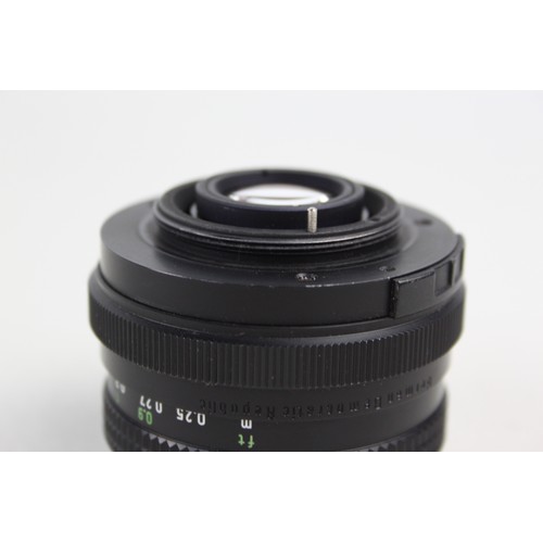 318 - Carl Zeiss Jena P 29mm F/2.8 MC Lens M42 Screw Fit  This lens is WORKING Aperture blades are accurat... 