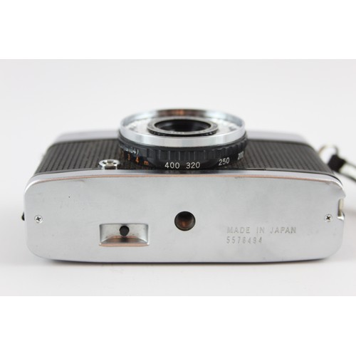 337 - Olympus Pen EE-3 Half Frame Film Camera D. Zuiko 28mm F/3.5 Lens  This camera is WORKING and in a go... 