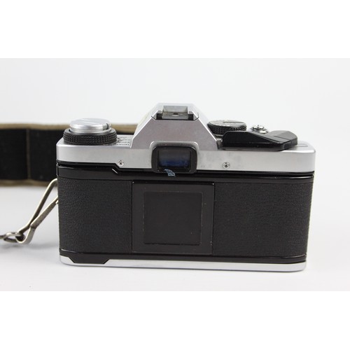 294 - Olympus OM20 SLR Film Camera w/ Olympus OM-System 135mm F/3.5 Lens  The camera is WORKING and in a g... 