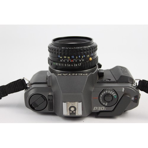 312 - Pentax P30T SLR Film Camera w/ SMC Pentax-A 50mm F/1.7 Lens  The camera is WORKING and in a good con... 