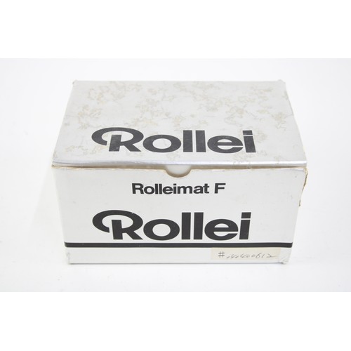 342 - Rollei Rolleimat F Compact Film Camera Rolleinon 38mm F/2.8 Lens w/ Case & Original Box  This camera... 