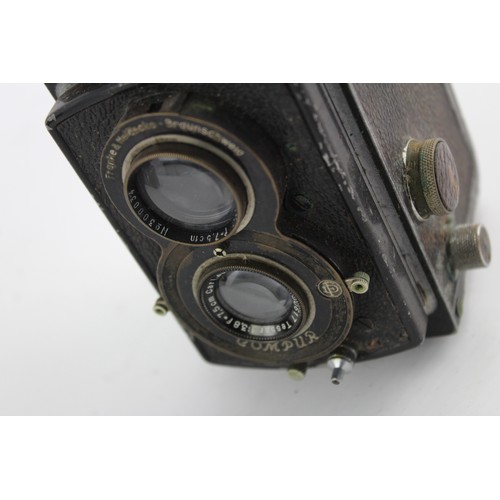 327 - Standard Rolleiflex K2 TWIN LENS CAMERA Model 6RF 621 Circa 1932-1934 With Carl Zeiss Jena 7.5cm F/3... 