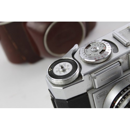 326 - Zeiss Ikon Contina IIA Circa 1956-1958 Aka Arette Super P Circa 1950s With Cases  Both cameras are W... 