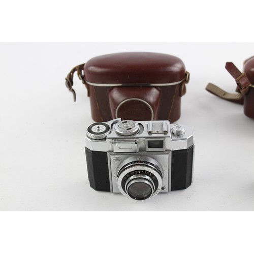 326 - Zeiss Ikon Contina IIA Circa 1956-1958 Aka Arette Super P Circa 1950s With Cases  Both cameras are W... 