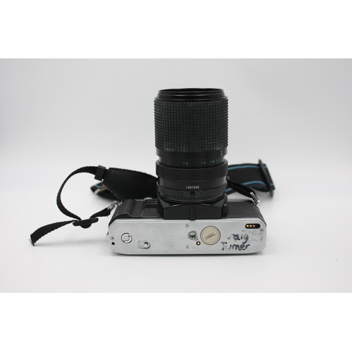 307 - Minolta X-300 SLR Film Camera w/ Minolta MD 35-105mm F/3.5-4.5 Lens  The camera is WORKING and in a ... 