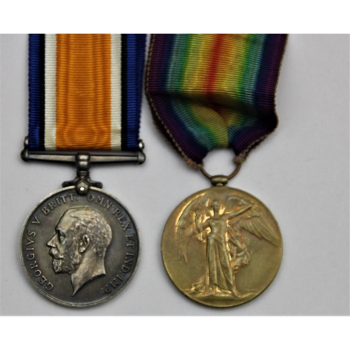 107 - Two WWI, awarded to 2 A.M. (second air mechanic) G. Templeman RAF, War Medal 1914-18 and awarded to ... 