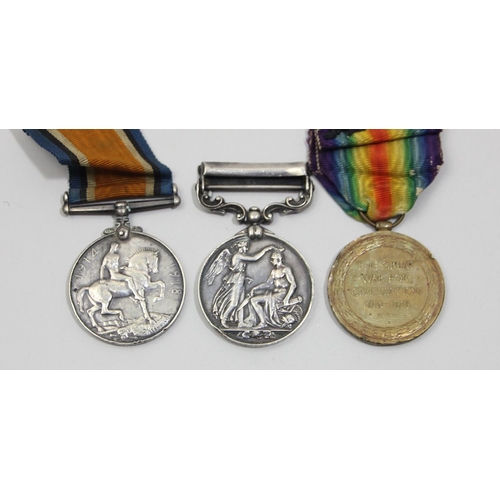 109 - A Victoria and WWI group of three, awarded to Pte J. Tomlinson, 2nd Batt Border Regiment, India Gene... 