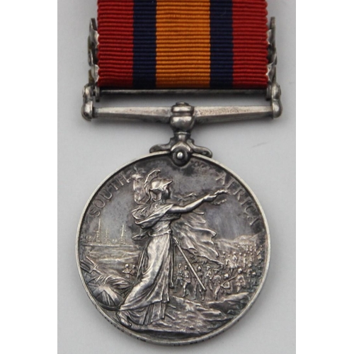 119 - Edward VII, Kings South Africa, awarded to Pte. J. Coleman, R.L. Munster Fusiliers, two bars South A... 