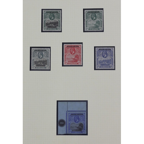 213 - An Ascension collection, to include a 1907 cover and a 1915 cover, 15 x Ascension overstriking St. H... 