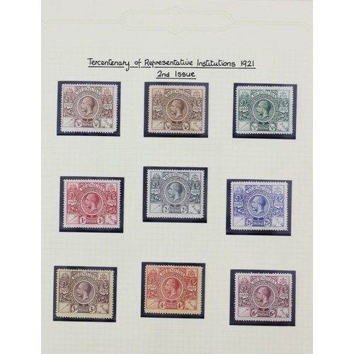 219 - A Bermuda collection, to include Tercentenary of Representative Institutions 1921, second issue, 192... 